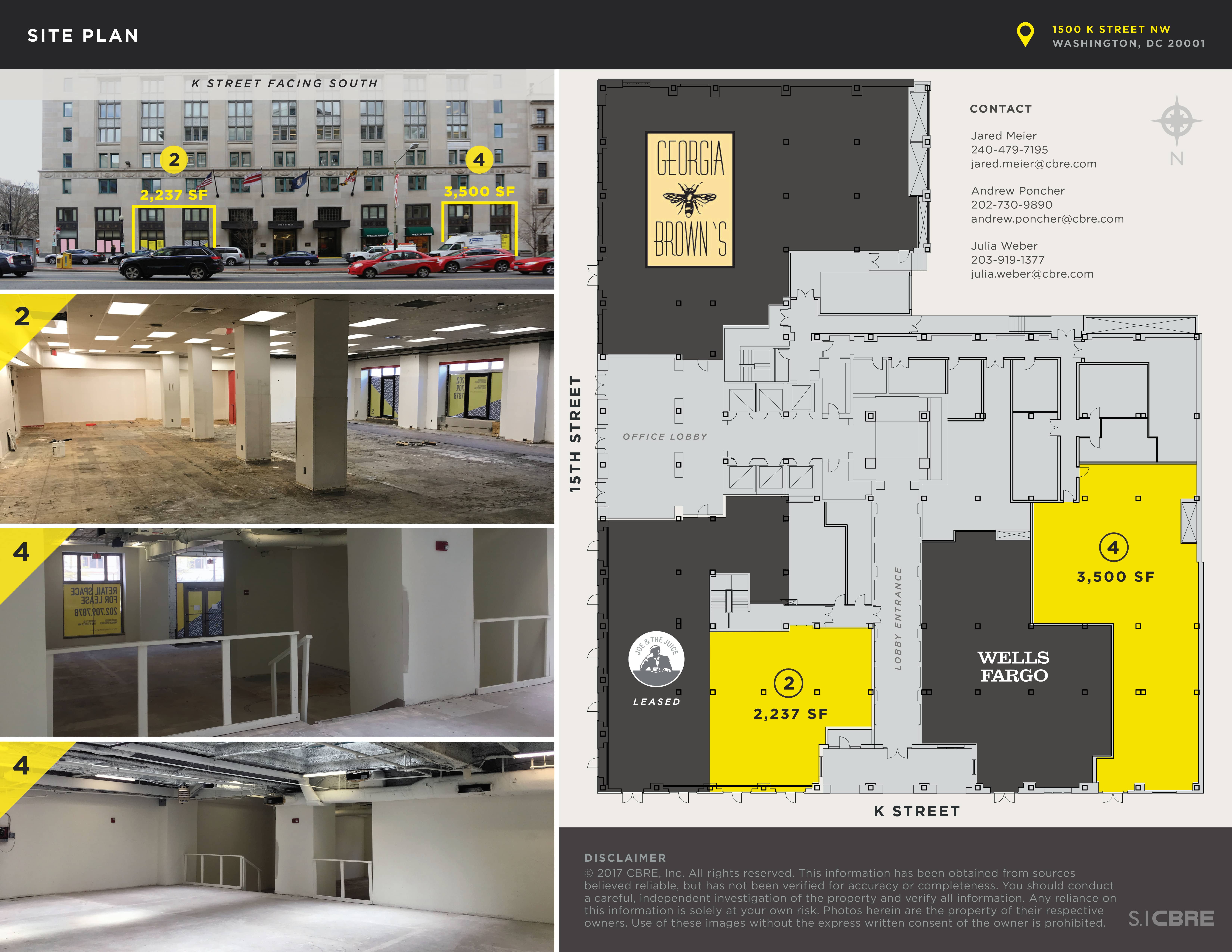 1500 K St NW_Site Plan_171127 - Streetsense - Brokerage